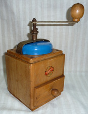 Kaffeemühle Leinbrock's Holz mit mechanischer Kurbel