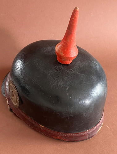 Alt pickelhaube lederhelm - pickelhaube,