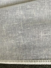 Gardinen Stoff Vorhang Textil Leinenoptik Meterware weiß Höhe 2,90 m Webstruktur