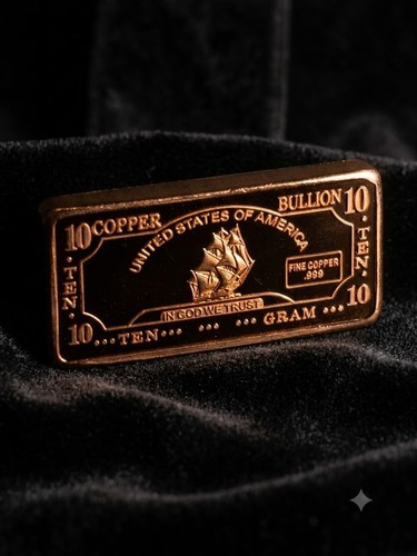 Kupferbarren gramm 999 - gramm, .999