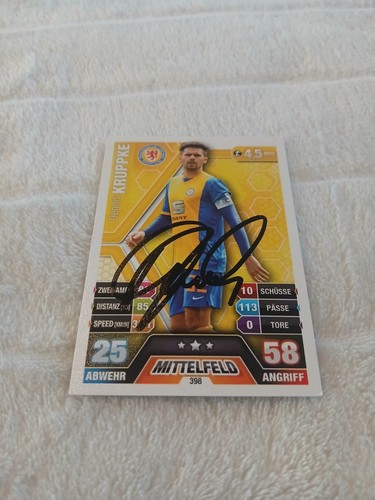 Match attax signiert - match, dennis