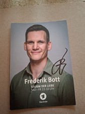 Autogrammkarte Frederik Bott