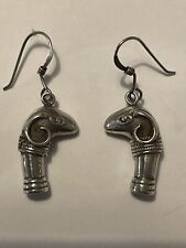 Wunderschöne Silberohrringe, Widder, massiv, 925er Silber