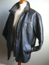 CATERPILLAR Leder JACKE 40 42 Biker MANTEL Bomber Racer Borg Sherpa Fell CAT