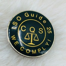 CQS ISO Guide 25 Enamel Award