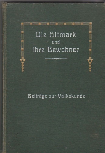 Die altmark und ihre - die,