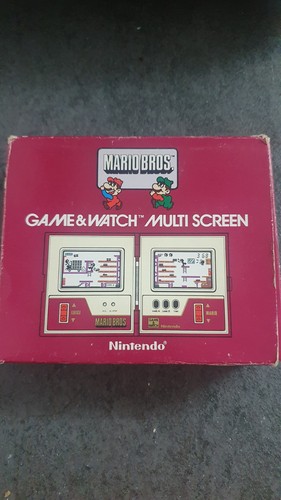 Nintendo game watch mario - nintendo,