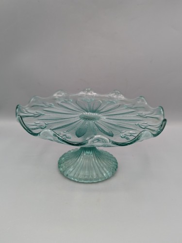 Pressglas tortenplatte fuß - pressglas,