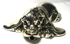 Metall figur schlafender - metall,