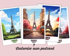 Paris Postkarte & Poster