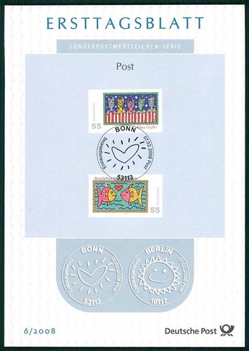 Brd etb ersttagsblatt 2008 - brd, 2008/06