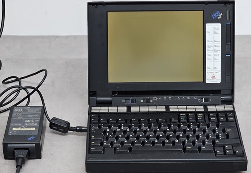 Computer notebook ibm - computer, ps/2