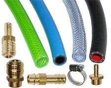 Druckluftschlauch flexibel Druckluftkupplung Pneumatik PVC Gewebeschlauch