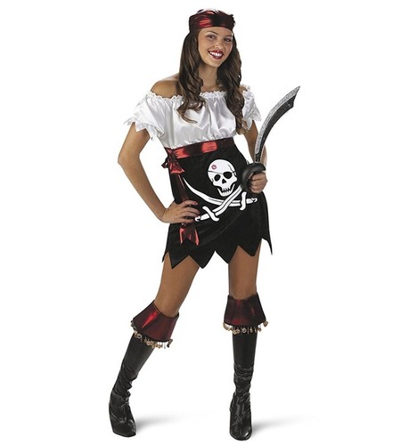 Damen piraten kostüm - piraten, pirat