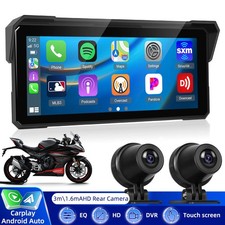 8.1" Wasserdicht Motorrad Apple CarPlay Navi GPS TouchScreen Navigator Autoradio