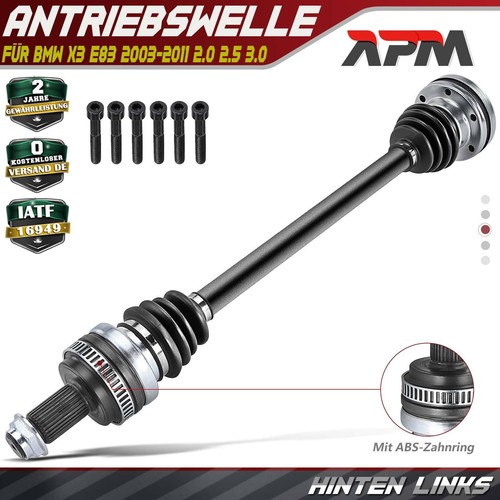 Antriebswelle hinten links - links, mit