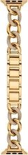MICHAEL KORS Smart Watch Wechsel Armband Apple Strap MKS8059E Edelstahl gold