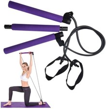 Pilates Stick Bar Kit Widerstandsband Multifunktionale Yoga Stange Fitnessgeräte
