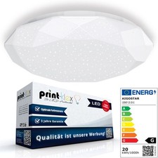 LED Deckenleuchte Glitzer