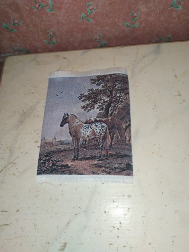 Nostalgie wand teppich - wand-teppich, pferd