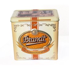 Brandt Zwieback Dose Blechdose Aufbewahrung, Sammler, leer