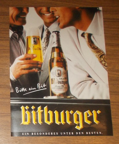 Seltene werbung bitburger - werbung,