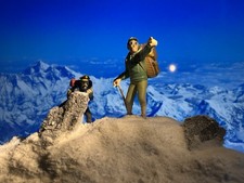 Diorama "Tim und Struppi in