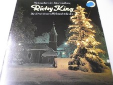 110 - RICKY KING - WEIHNACHTEN IM GITARRENKLANG - 1983 EPIC VINYL LP (OIS)