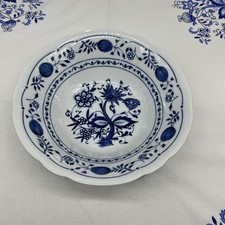 Zwiebelmuster Schale Schüssel Dm. 23cm mit kleinen reparierten Schäden Tiefe 7cm