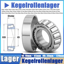 Kegelrollenlager Schrägrollenlager 10 12 15 17 20 25 30 35 40 45~65mm Inner Dia.