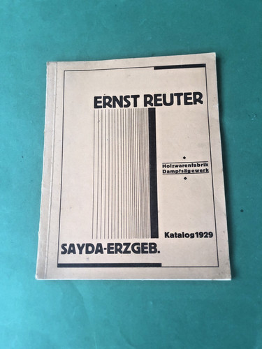 Katalog der ernst - ernst, reuter