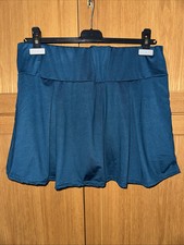 Skort petrol blau Gr. 2XL