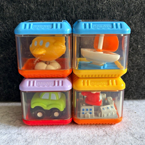 Fisher price peek boo - peek, blocks