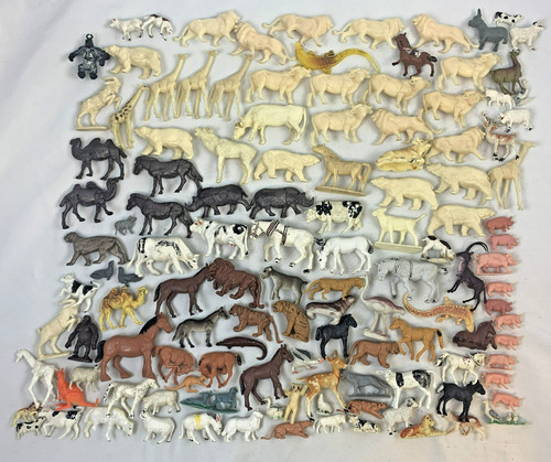 Plastik tiere sammlung - tiere,