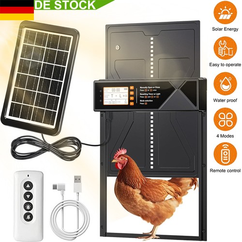 Hühnerklappe solar - hühnerklappe,