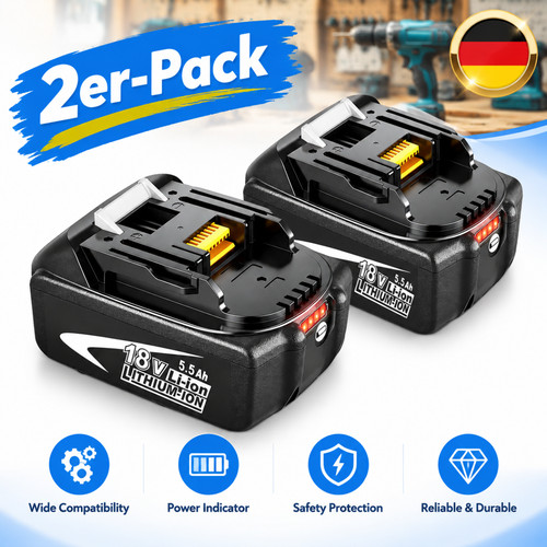 Akku ersatzakku 2er pack - ersatzakku,
