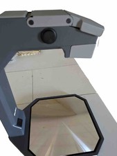 Geha Touring Vintage Projektortafel mit Glasbruchkoffer zum Aufstellen