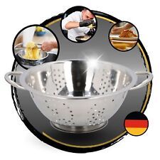 Küchensieb Abtropfsieb Edelstahl Salat Nudel Seiher Sieb 24cm Gastro