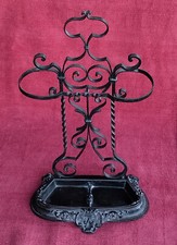 Regenschirmständer antik - Schmiedeeisen Gusseisen - stabil und sehr dekorativ