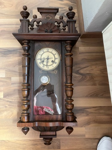 Wanduhr gründerzeit regulator - wanduhr,