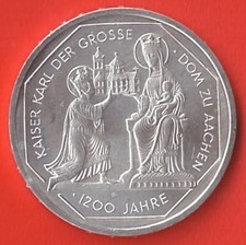 10 Deutsche Mark - 1200 Jahre Kaiser Karl der Grosse Dom zu Aachen - 2000 G