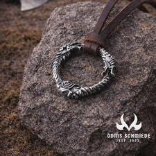 Ouroboros Drachen Halskette