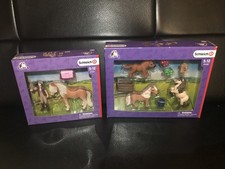 SCHLEICH 41431 / 41432 Pferd Island Pony Pflegerin Neu & OVP Mini Shetty Familie