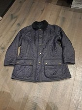 Barbour Mantel Herren Gr 40 Marineblau   Top Zustand Sehr Schön