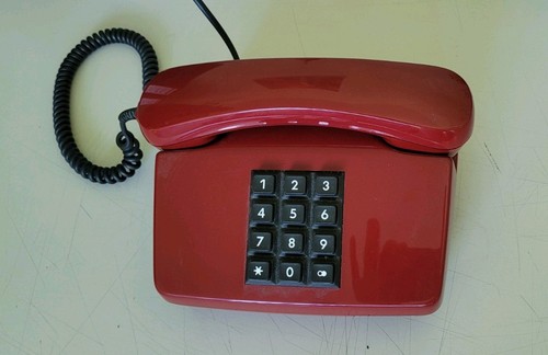 Post telefon rot - , ☎️