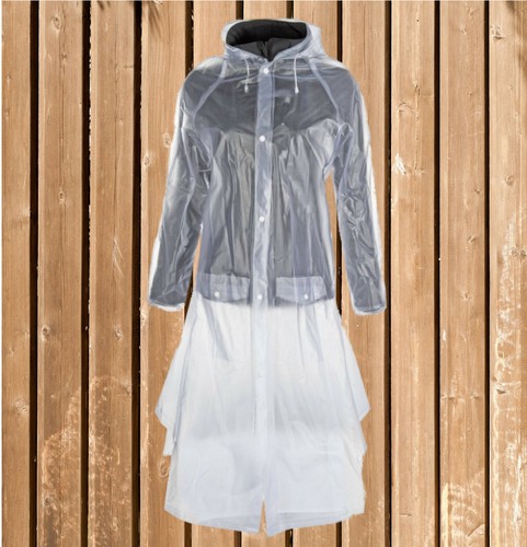 Regenmantel transparent hkm - regenmantel, transparent,
