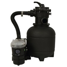 Schwimmbecken-Sandfilteranlage