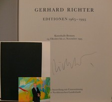 Gerhard Richter signiert