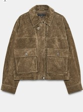 zara Echt Leder wildleder