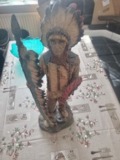 Indianer Deko Figur 63 cm